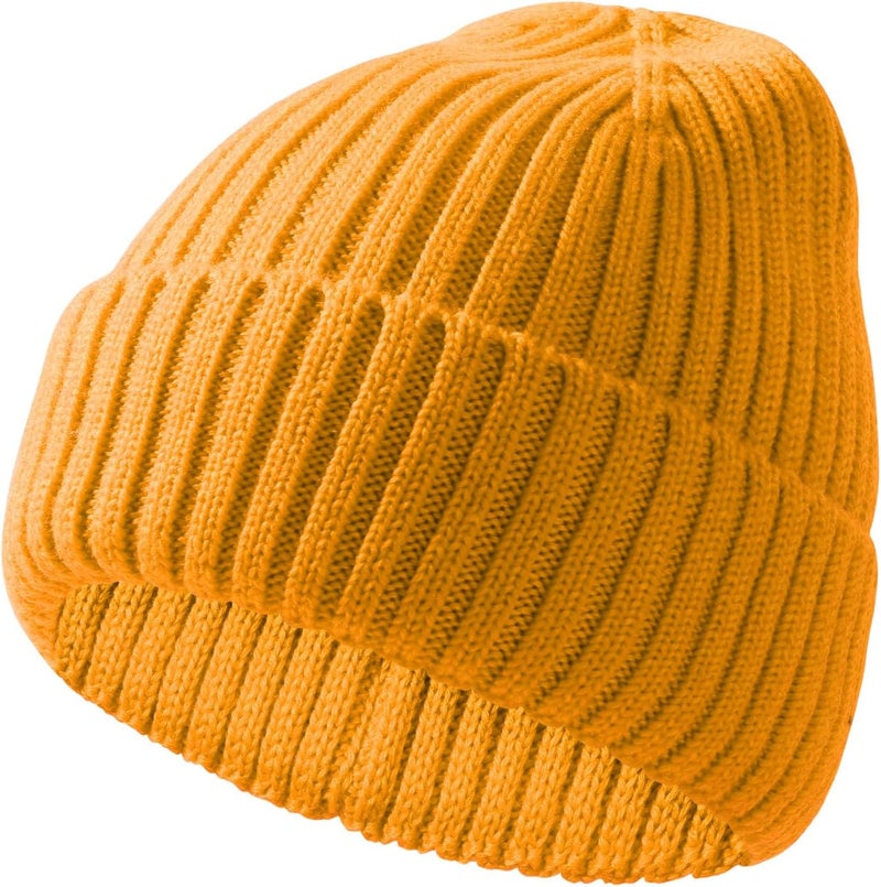 ACTLATI Kids Merino Wool Beanie Hat Winter Boys Girls Ribbed Knit Beanies Caps Unisex Cuffed Skull Caps 7-14 Years - Image 1